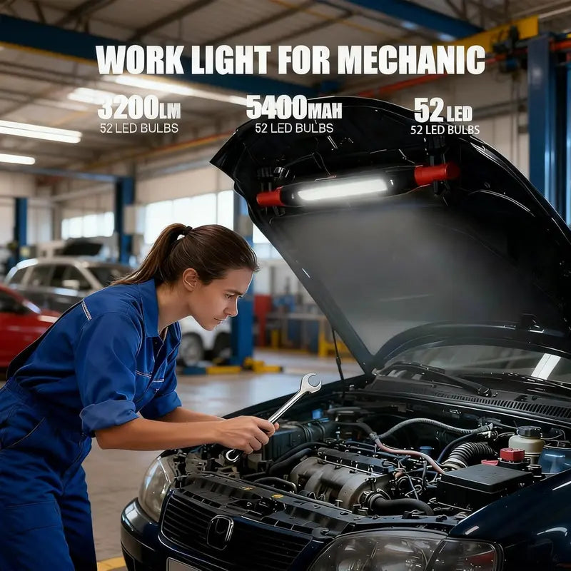 Father's Day Promotion SAVE 30%🔥3000LM Rechargeable Magnetic LED Work Light Bar