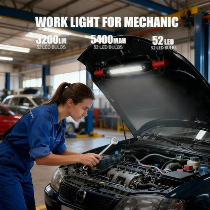 Father's Day Promotion SAVE 30%🔥3000LM Rechargeable Magnetic LED Work Light Bar