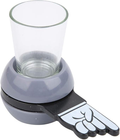 Yun River Spin The Shot – Fun Party Drinking Game,Includes 2 Ounce Shot Glass