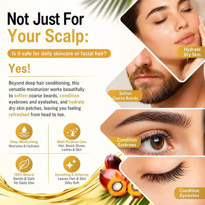 ⭐Hair Growth Oil – Nourishing Scalp Treatment for Smooth, Shiny Hair
