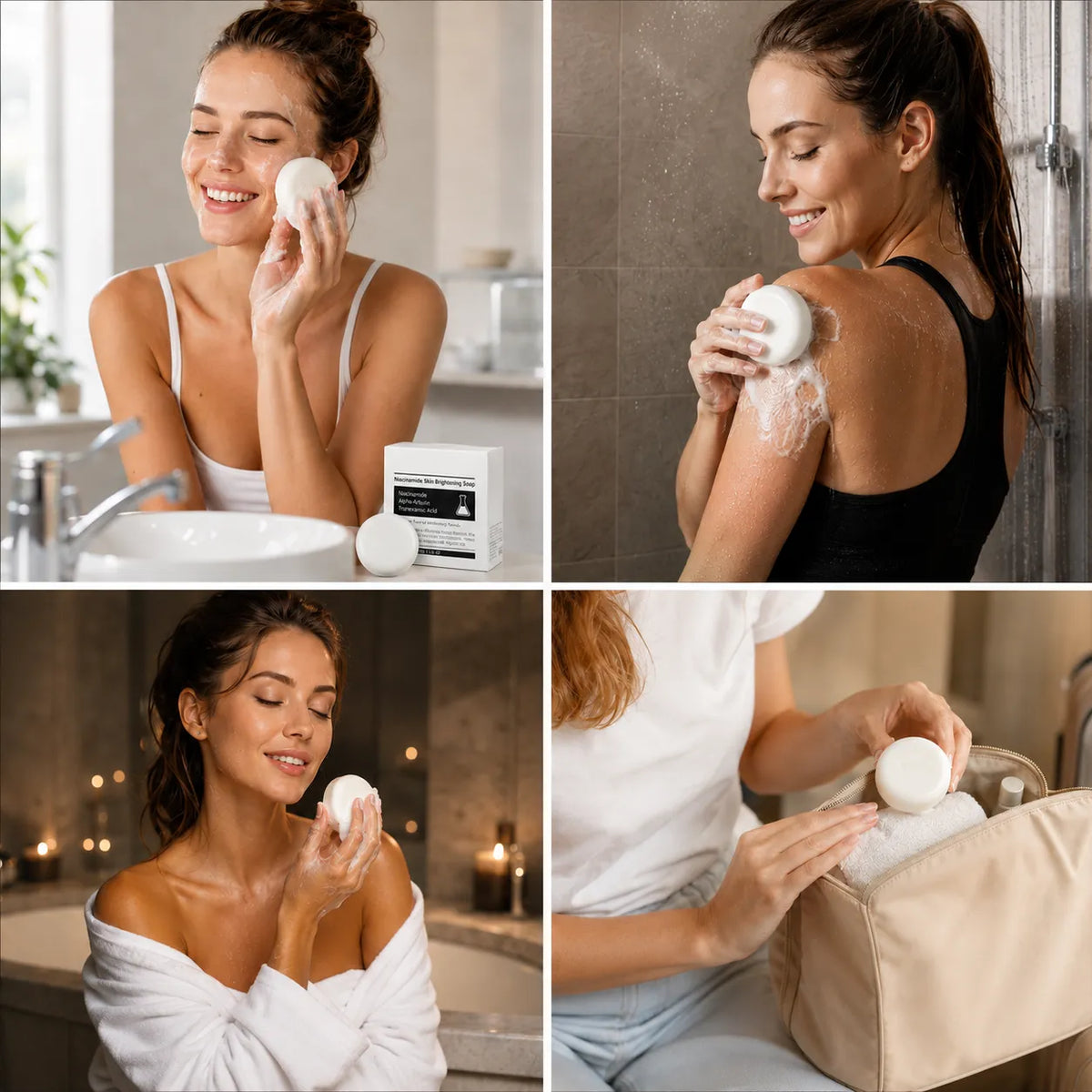 Niacinamide Brightening Soap for Radiant, Even-Looking Skin