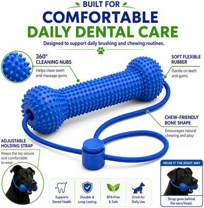 ⭐ Dog Toothbrush Helper – Easier Teeth Cleaning