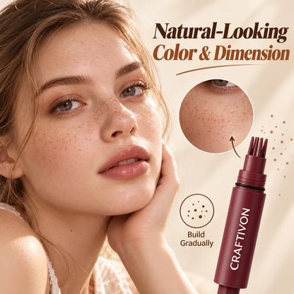 🎁Natural Freckle Makeup Stamp Pen – Waterproof, Quick-Drying & Smudge-Resistant