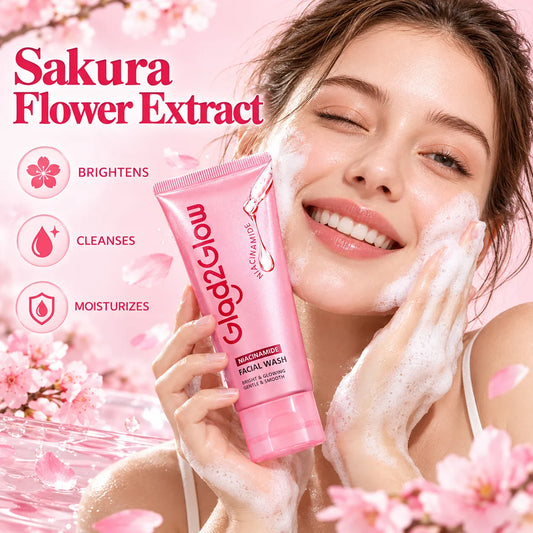 🎁3-in-1 Niacinamide Serum Facial Cleanser – Brightening, Deep Cleansing & Hydrating Face Wash