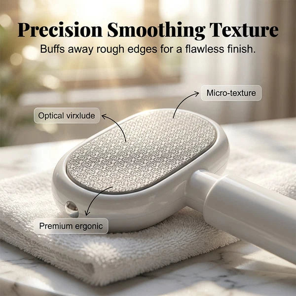 Dual-Sided Foot Callus Remover – Replaceable Stainless Steel Scraper