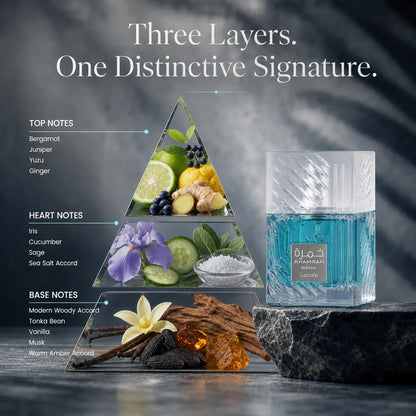 Unisex Bergamot Aquatic Woody Eau de Parfum