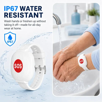 🎁Wearable WiFi SOS Emergency Alert Button for Seniors