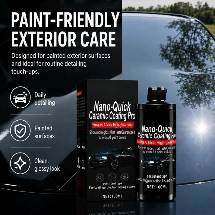 Nano Ceramic Coating Spray | Restore Deep Gloss & Long-Lasting Shine