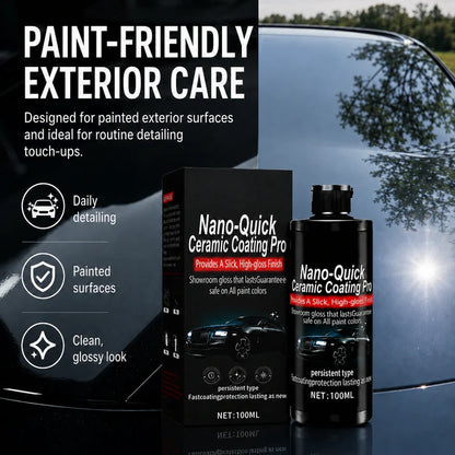 Nano Ceramic Coating Spray | Restore Deep Gloss & Long-Lasting Shine
