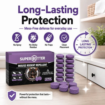 12-Pack Rodent Repellent Balls, Natural Pest Control🐭