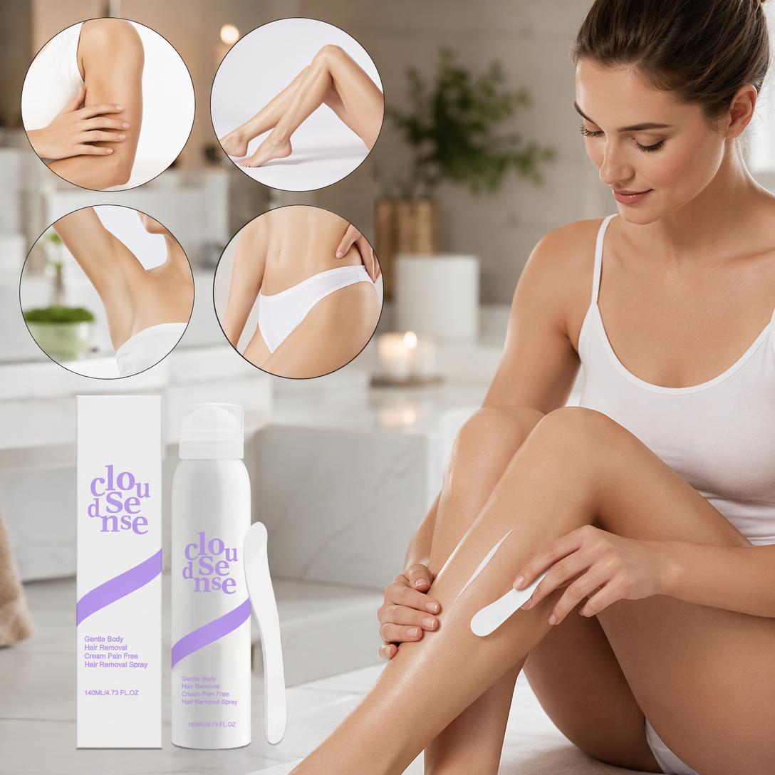 Gentle Hair Removal Cream - Smooth, Soft Skin Without The Pain of Shaving