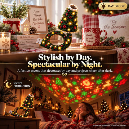 ⭐Christmas Tree Projector – Turn Any Wall Into a Christmas Wonderland