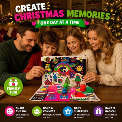 🎄 24-Day Squishy Advent Calendar – A New Surprise Every Day 🎁