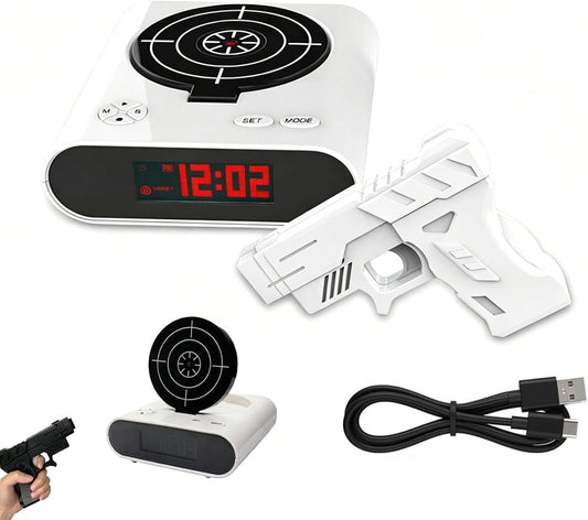 Load Gun Alarm Clock Target Alarm Clock