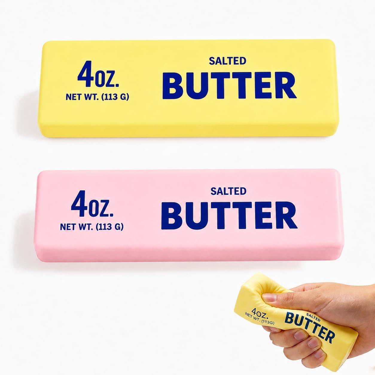 2PCS 🧈 Slow-Rising Butter Squishy Toys