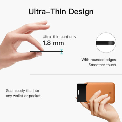 Ultra-thin card-type global tracking locator