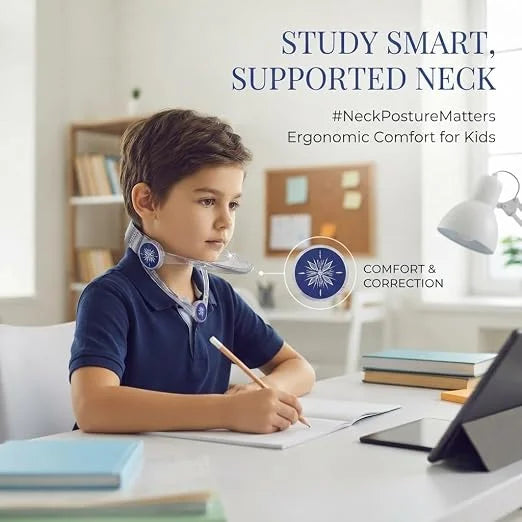 360° Adjustable Neck Support Collar With Chin Rest