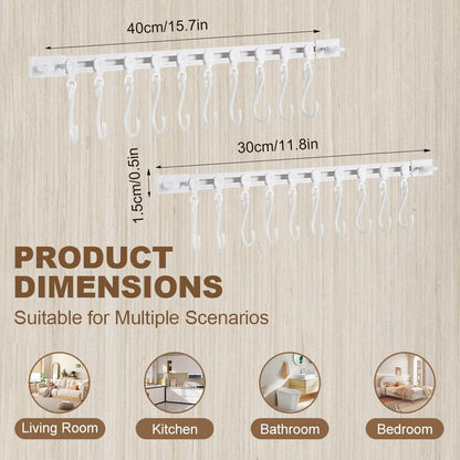 Multifunctional Slide Rail Hook