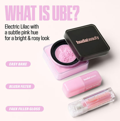 ❤️Huda Beauty Easy Bake Loose Powder - Ube Birthday Cake, 20g