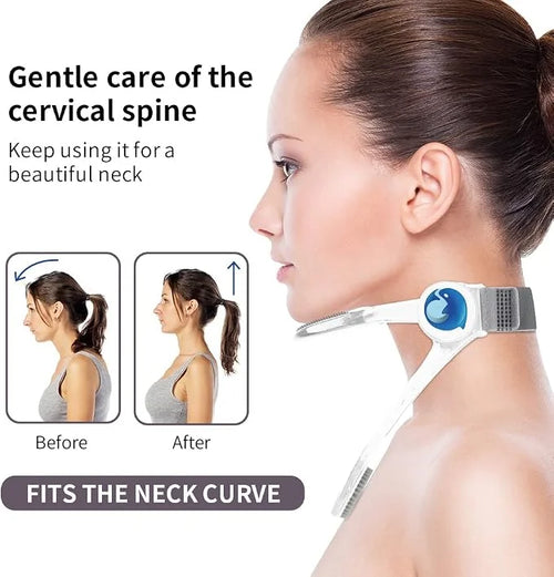 360° Adjustable Neck Support Collar With Chin Rest