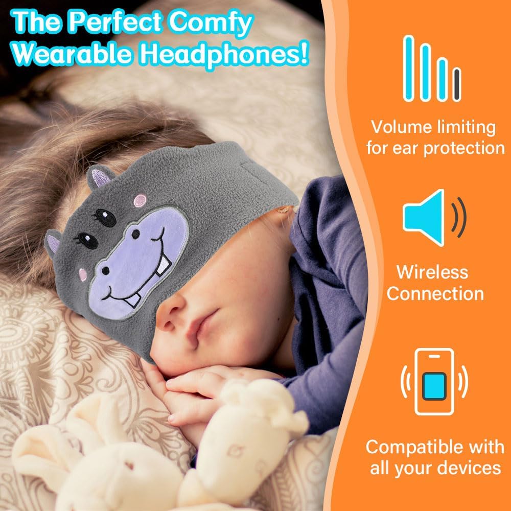 Kids Wireless Headphones, Over Ear Headphones for Children & Toddlers