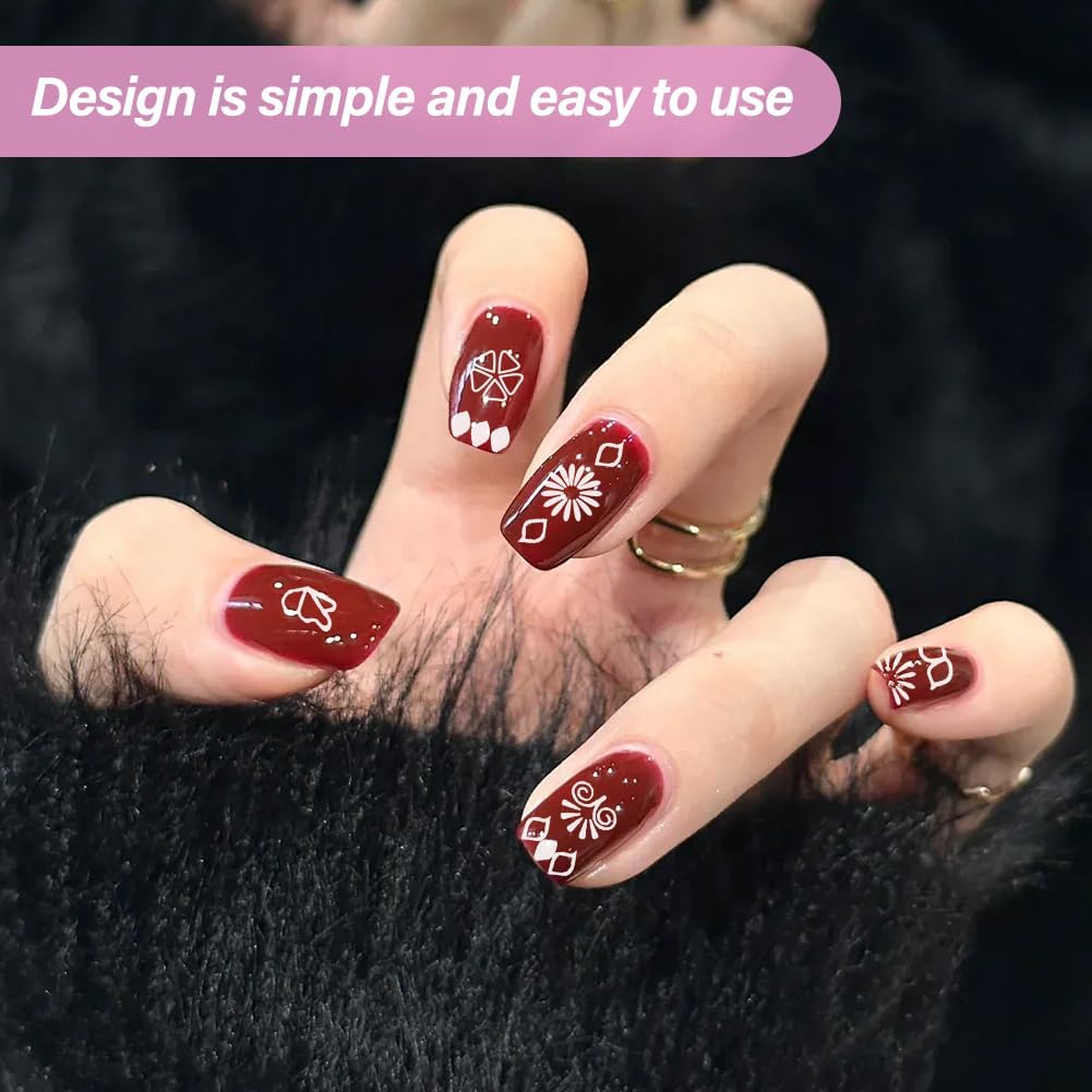 🔥 Nail Art Stamp Pen