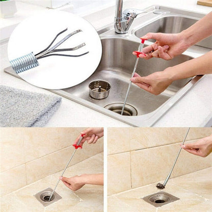 Flexible Grabber Claw Pick Up Reacher Tool With 4 Claws
