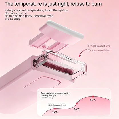 Heated Eyelash Curler, Mini Electric Eyelash Curler