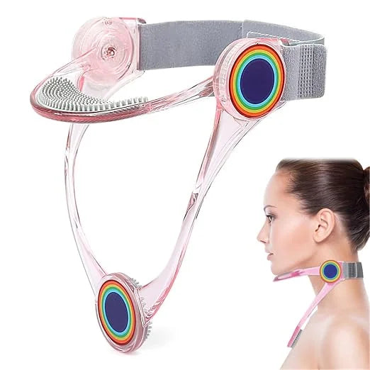 360° Adjustable Neck Support Collar With Chin Rest