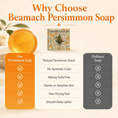 🎁Unisex Japanese Persimmon Deodorant Soap With Green Tea Extract