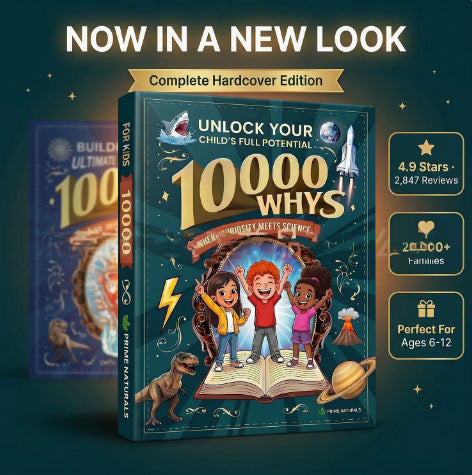 Kids' Encyclopedia "10,000 Whys" | Educational Science & STEM Learning Book Collection