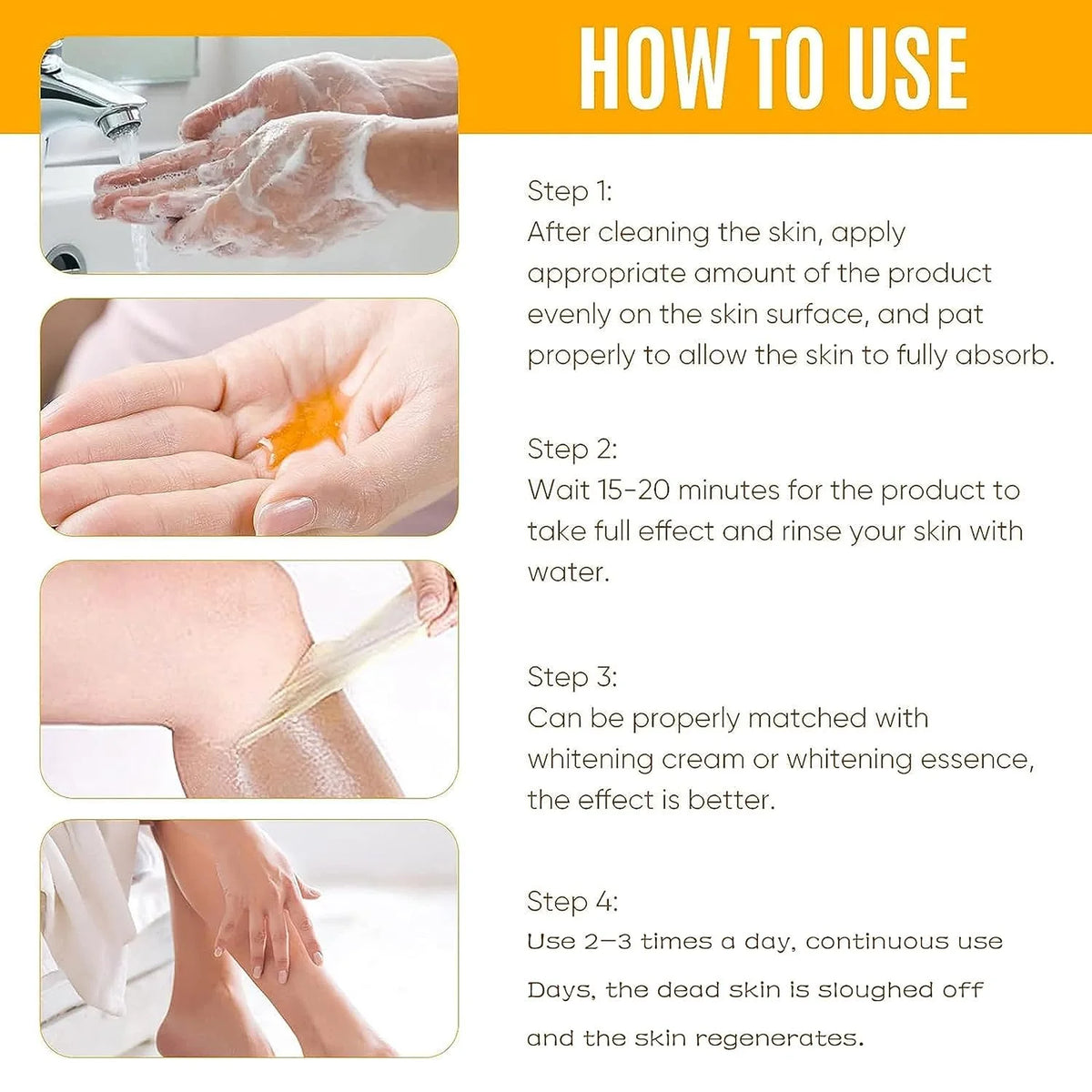 🎁Yellow Peeling Oil – Deep Exfoliating Body Peel for Rough, Dull Skin