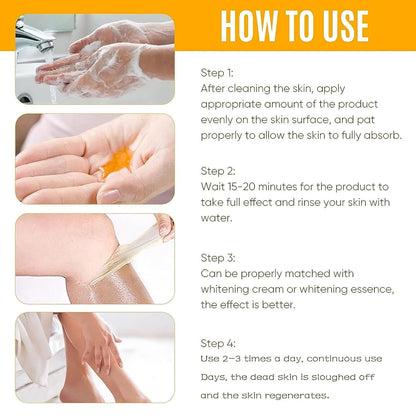 🎁Yellow Peeling Oil – Deep Exfoliating Body Peel for Rough, Dull Skin
