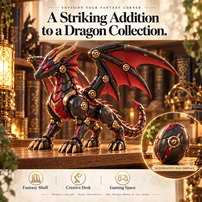 ⭐🐉 Last Day 49% OFF – Folding-Wing Mechanical Dragon Egg