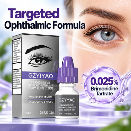 🎁Redness Relief Eye Drops – Brimonidine Tartrate 0.025%