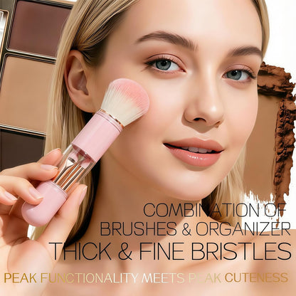 🔥6-in-1 Travel Makeup Brush Set