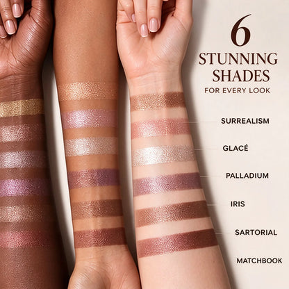🎁12H Long-Lasting Cream-to-Powder Eyeshadow – Buildable & Blendable
