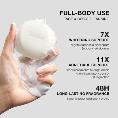 🎉Teashell 3D Niacinamide Whitening Soap