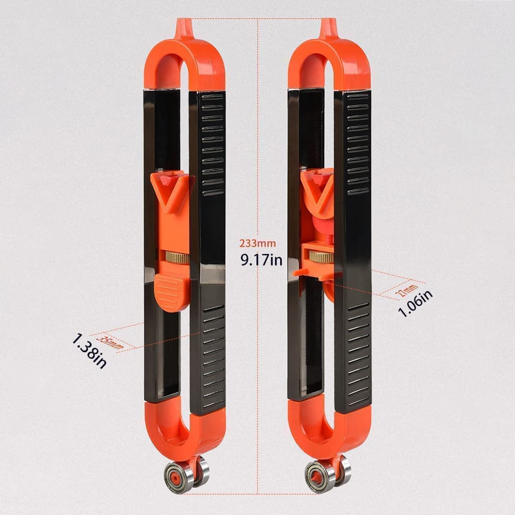 ⭐Copy It. Trace It. Cut It. – Contour Scribe Tool for Perfect-Fit Cuts【2 pencils Free】