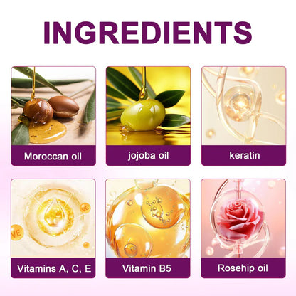 💜 Violet Hair Vitamin Capsules with Argan Oil (40 Capsules)