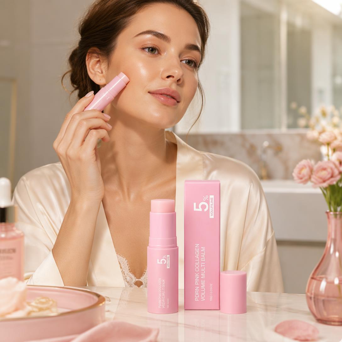 PDRN Collagen Volume Multi Balm Stick – Hydrating Firming Care For Face & Neck
