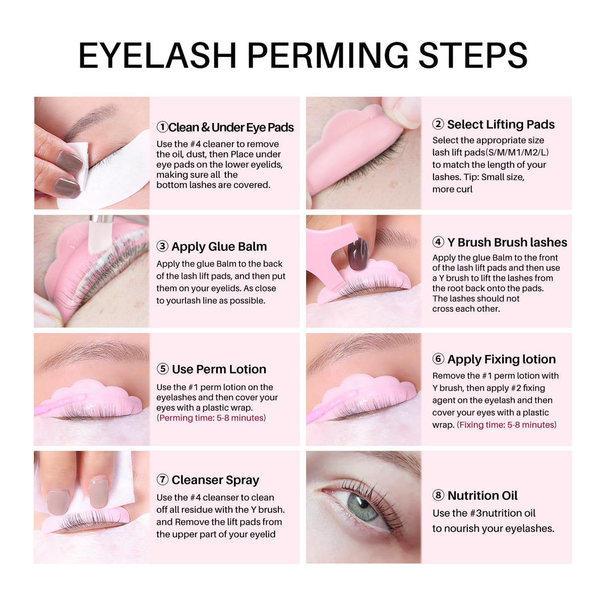 🔥Gentle Formula Eyelash Perm Set with Enhanced Glue Balm