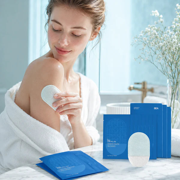 💫 Smooth & Bumpy-Free Skin: Body Exfoliating Scrub Pads (8-Pack)