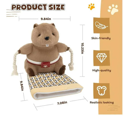 🎁Interactive Cat Wrestling Puppet Toy with Bell &amp; Plush Design