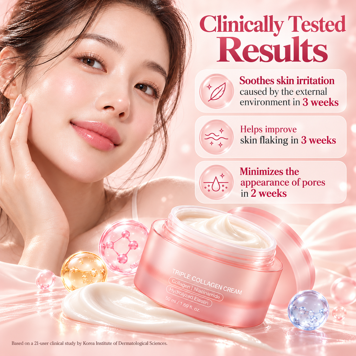🔥Triple Collagen Cream l Hydrating Moisturizer