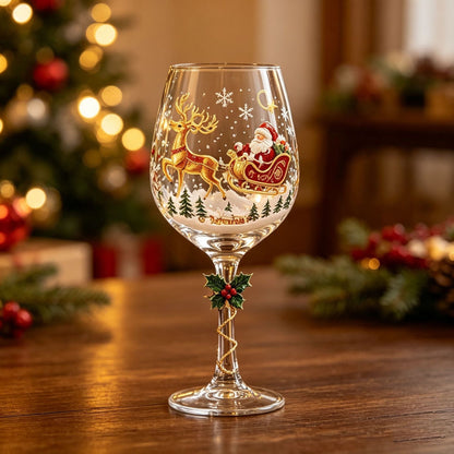 🔥Christmas Wine Glass Collection Gift Box Set