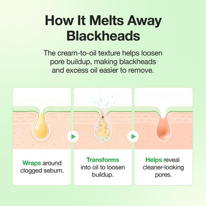 ⭐Blackhead Melting Cream-to-Oil Exfoliator