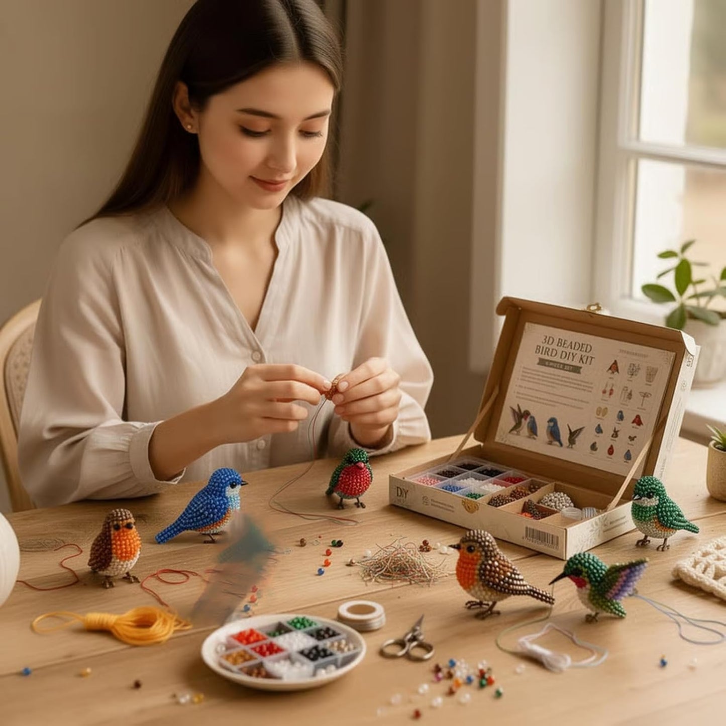 2026 Tiny 3D Beaded Animal DIY Kit