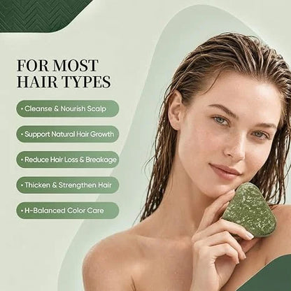 🎁Herbal Shampoo Bar For Thinning Hair &amp; Scalp Care