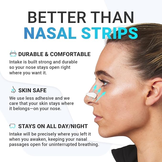 🎁Magnetic Nasal Strips Set For Breathing &amp; Snoring Support
